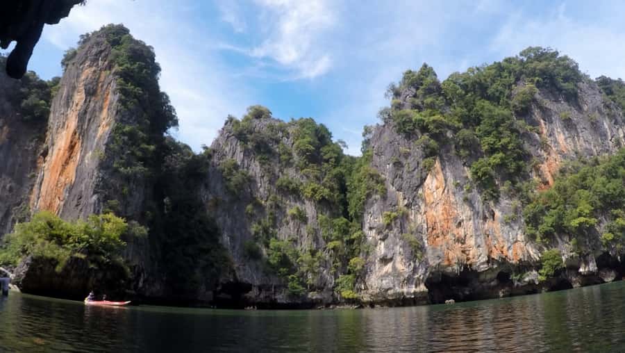 Phuket: Phi Phi & James Bond Island Combo Day Tour w/Lunch - James Bond Island: photos now, caves later (by canoe)