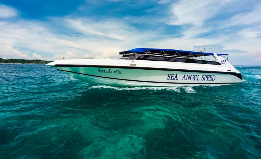 Phuket: Speedboat Day Trip to Phi Phi and Maya Bay - Maya Bay Offshore Photos: The Beach Without the Beach Swim
