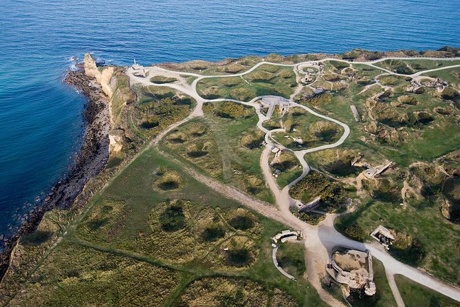 Pointe du Hoc,Omaha Beach, American Cemetery - Day trip from Paris to Normandy - Pointe du Hoc: the cliffs, the guns, and the 100-foot punchline