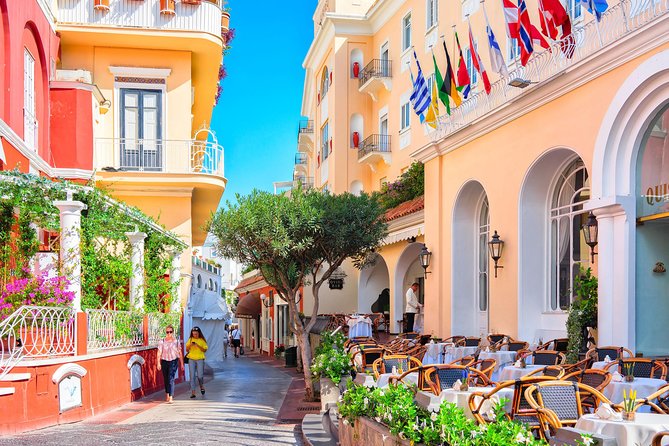 Pompeii and Capri Island Day Trip from Naples - Capri by Hydrofoil: A 45-Minute Change of Pace