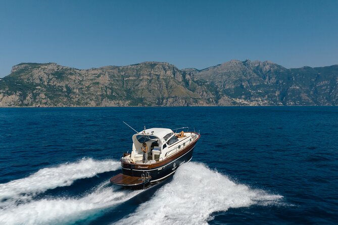 Private Capri Day Tour from Sorrento on a 38ft Motorboat - The 38ft Apreamare boat: comfort that changes the whole day