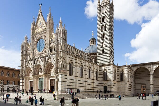 Private day trip to Siena, San Gimignano, Chianti and Pisa, from Florence - Siena’s Piazza del Campo and the Gothic Cathedral
