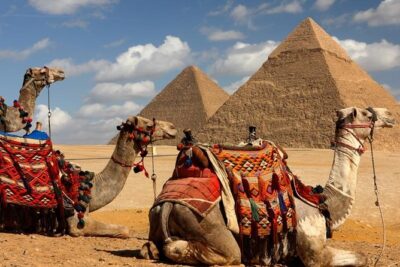 Private Tour: Day Trip to the Pyramids and Sphinx from Cairo - Stop 1: Pyramids of Giza and the main entrance flow