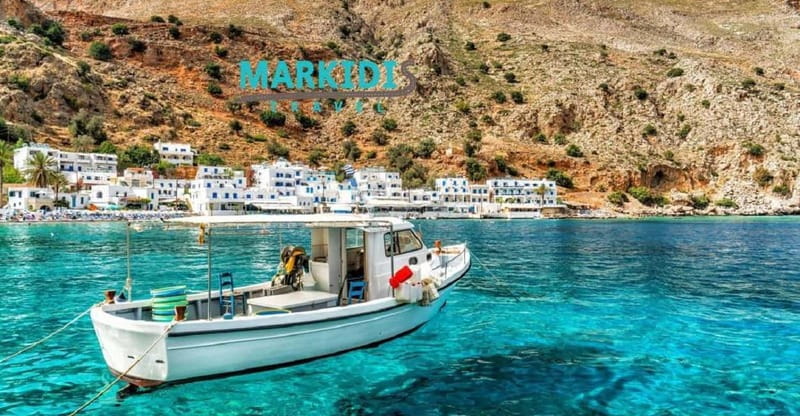 Rethymno: Glyka Nera, Loutro, & Sfakia Day Trip - Loutro: a car-free village built above crystal water