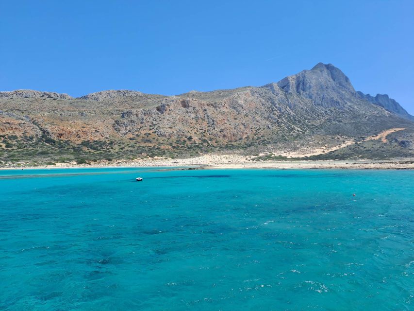 Rethymno: Gramvousa & Balos Lagoon Day Trip with Boat Ticket - Balos Lagoon Beach Time: 3 Hours to Swim, Snorkel, and Wander