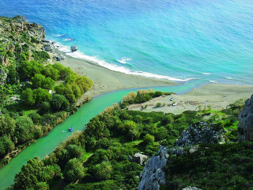 Rethymno: Preveli Beach Damnoni Beach Kourtaliotiko Day Trip - Preveli Beach and the Palm Forest Walk: What You’ll Actually Do