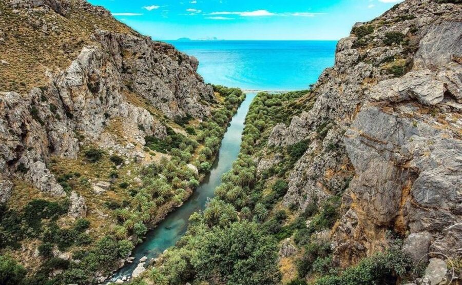 Rethymno: Preveli Beach Damnoni Beach Kourtaliotiko Day Trip - Plakias: Natural Bay Lunch Time and an Easy Finish