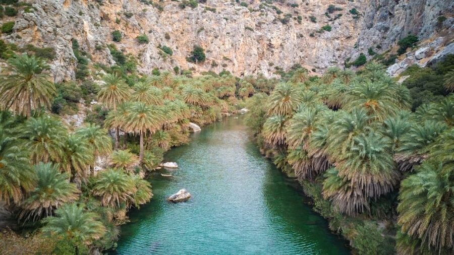 Rethymno: Preveli Beach Damnoni Beach Kourtaliotiko Day Trip - Kourtaliotiko Gorge: Waterfalls, Springs, and Those Steps