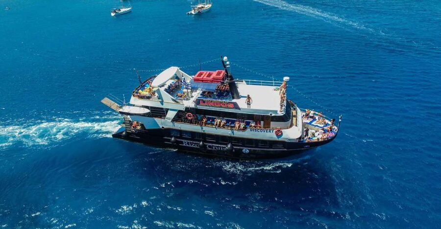 Rhodes: Lindos Cruise with 2 Swim Stops - Anthony Quinn Bay: 30 Minutes That Feel Like a Mini Vacation
