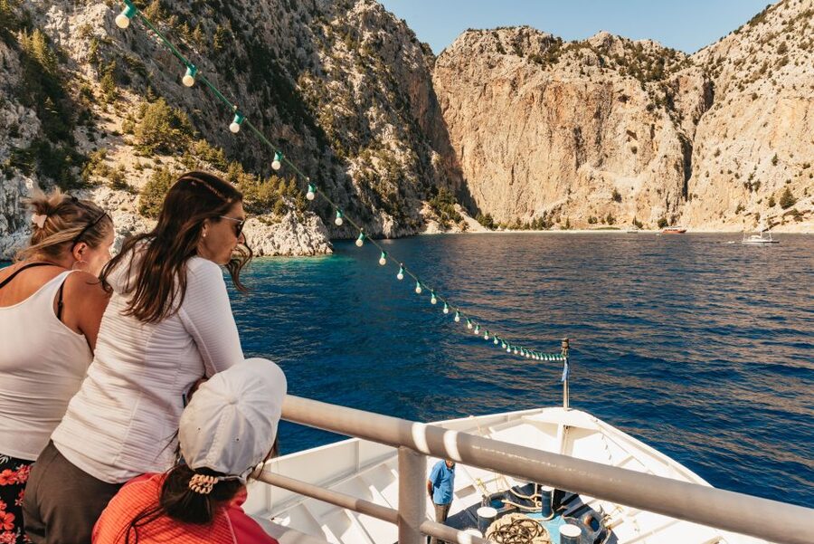 Rhodes: Symi Island & Panormitis Monastery Day Trip by Boat - The west-coast cruise plus the Saturday swim at Nymporio Bay