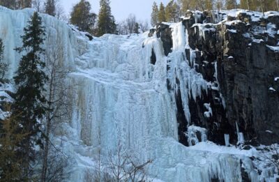 Rovaniemi: Korouoma Frozen Waterfalls Hike & Hot BBQ Lunch - The 4-hour guided hike: boots, traction, and a realistic pace