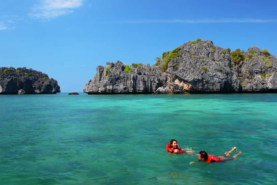 Samui: Angthong National Marine Park Day Trip by Speedboat - Samui pickup and the smooth start at the pier