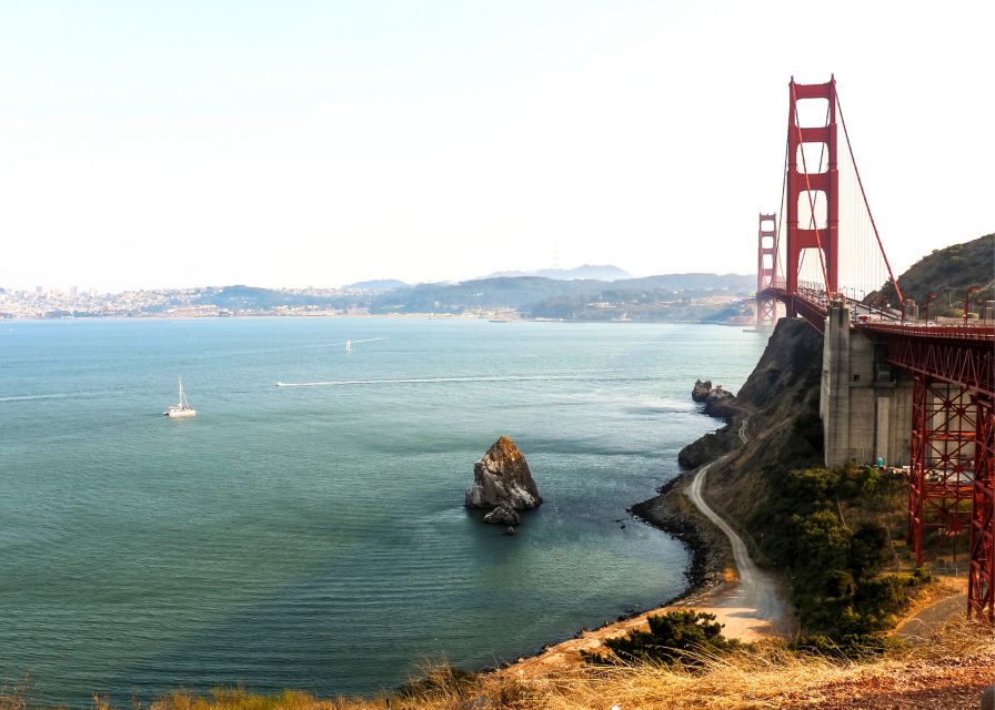 San Francisco: Muir Woods and Sausalito Half-Day Trip - Golden Gate Bridge photo stop before you hit the redwoods