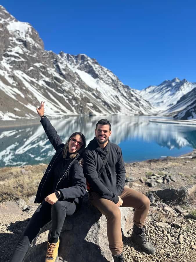 Santiago: Portillo and Laguna del Inca Day Trip with Picnic - Salto del Soldado and Ruta Los Caracoles: legends plus curve photos