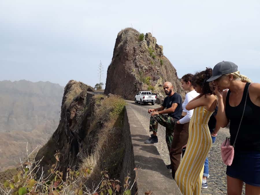 Santo Antão Highlights: Day Trip by Car with Ferry from SV - New Coastal Road to Janela: The Return Drive Has Its Own Show