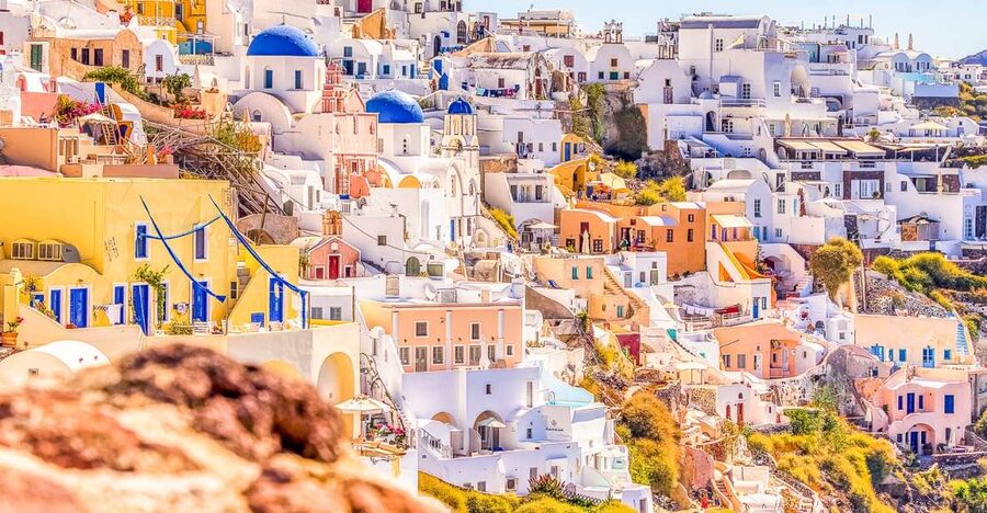 Santorini: Top Sights Day Trip, Wine Tasting, & Oia Sunset - Profitis Ilias: the best place to understand Santorini