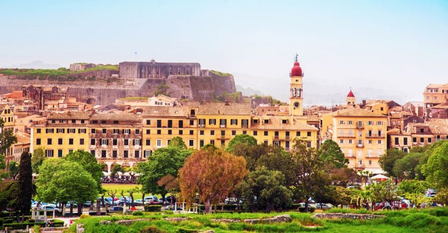 Saranda: Corfu Town and Palaiokastritsa Day Trip with Cruise - Free time in Old Town: shopping, lanes, and how to use your 3 hours