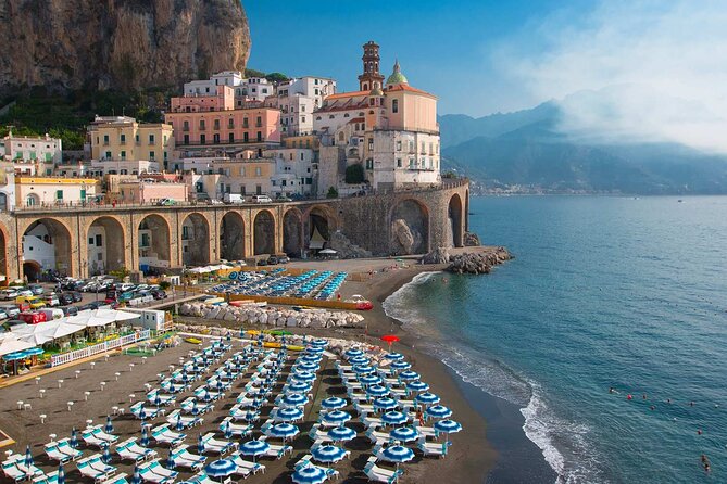 Scenic Amalfi Coast Drive: Guided Shared Day Trip from Sorrento - Salerno by ferry: the water view that changes the whole day