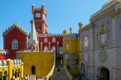 Sintra, Pena Palace, Quinta da Regaleira & Cascais Group Tour - Pena Palace on your terms: free time plus optional interiors