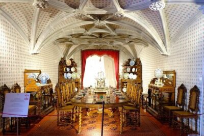 Sintra, Pena, Regaleira , and Cascais Guided Day Tour from Lisbon - Sintra Old Town Stop: Your One-Hour Reality Check