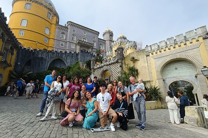 Sintra, Pena, Regaleira , and Cascais Guided Day Tour from Lisbon - Pena Palace and Park: The Crowds, the Hills, and the Big Payoff