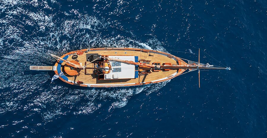 Skiathos: Wooden Sailboat Full- or Half-Day Trip with Meal - Full-day vs half-day sunset: how you should choose