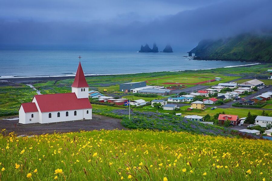 South Coast Classic: Full-Day Tour from Reykjavik - Skógafoss From the Steps Up: Big Views Without a Huge Hike