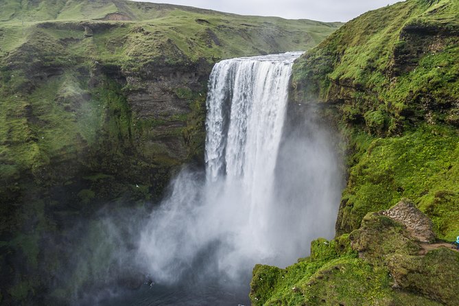 South Coast, Reynisfjara Beach & Waterfalls Small-Group Day Trip from Reykjavik - Vik stop: a quick taste of town life, wool, and quick photos