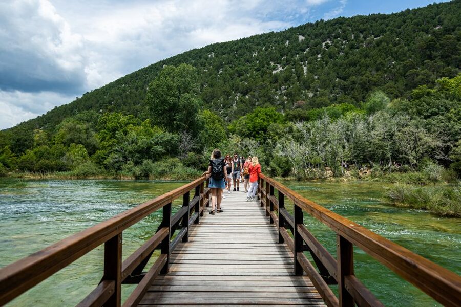 Split: Krka National Park Day Trip with Boat Ride & Swimming - From Split to Krka: the coach ride that keeps the day on track