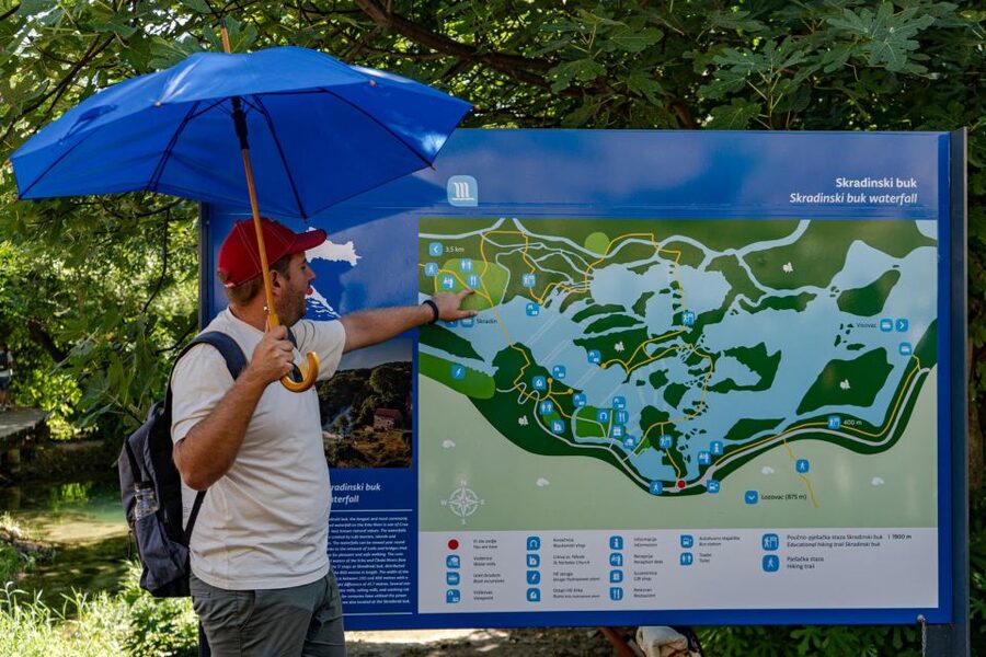 Split: Krka Waterfalls Guided Day Trip with Swim & Boat Tour - The Skradin Connection: 30-Minute Boat Cruise With Real Views