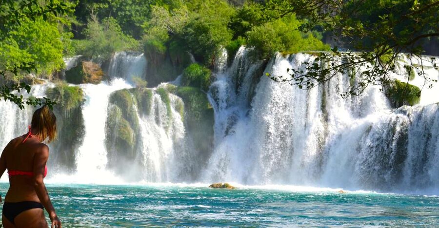 Split: Krka Waterfalls Guided Day Trip with Swim & Boat Tour - Getting from Split to Krka: Bus Comfort and WhatsApp Clarity