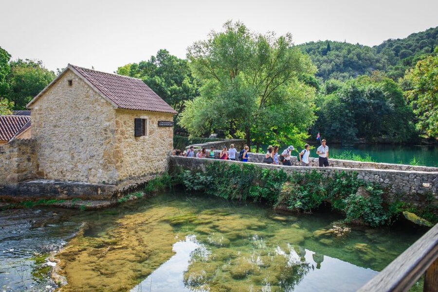Split/Trogir: Krka National Park Day Trip with Wine Tasting - The Krka Waterfall Area Includes Walk Time and Often a Swimming Moment