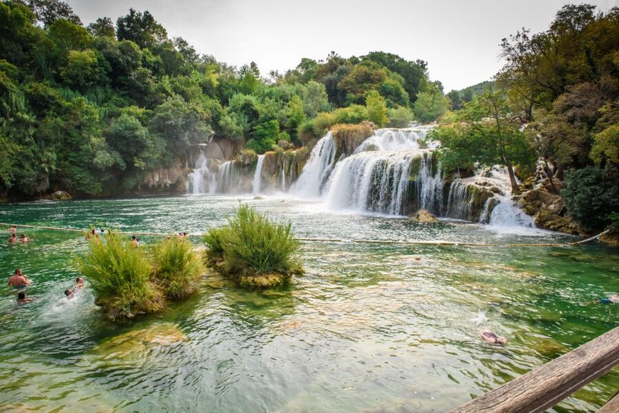 Split/Trogir: Krka National Park Day Trip with Wine Tasting - The Boat Ride to Skradin: Short, Scenic, and Worth It