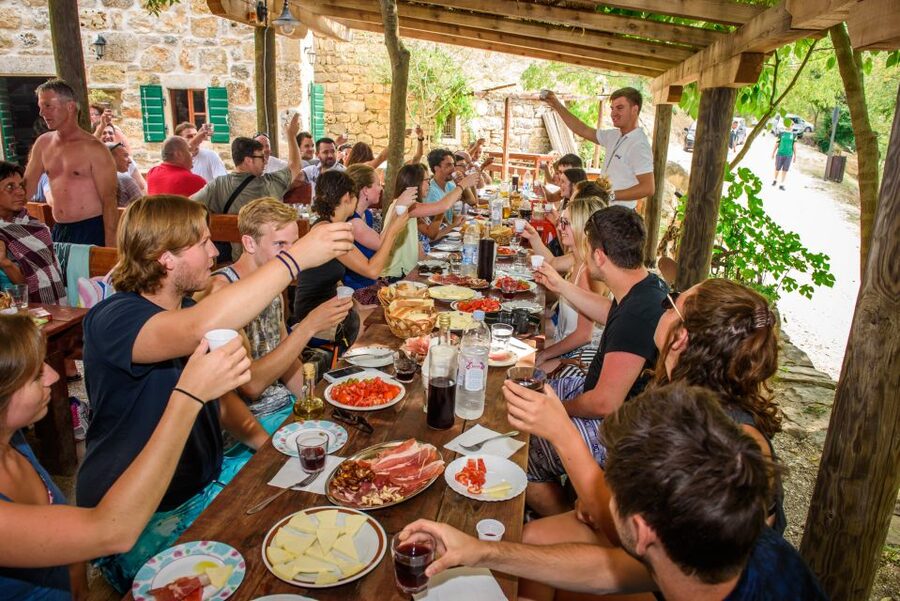 Split/Trogir: Krka National Park Day Trip with Wine Tasting - Skradin Time: Swim, Stroll, and Grab a Bite Before Wine