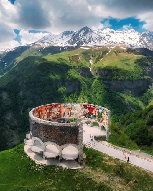 Tbilisi: Day Trip to Kazbegi, Gudauri, Gergeti, and Ananuri - Ananuri Fortress Complex: feudal drama in stone