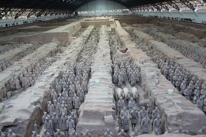 Terra-Cotta Warriors & Horses Essential Full Day Tour from Xi'an - Museum stop 1: seeing the main pits and getting your bearings fast