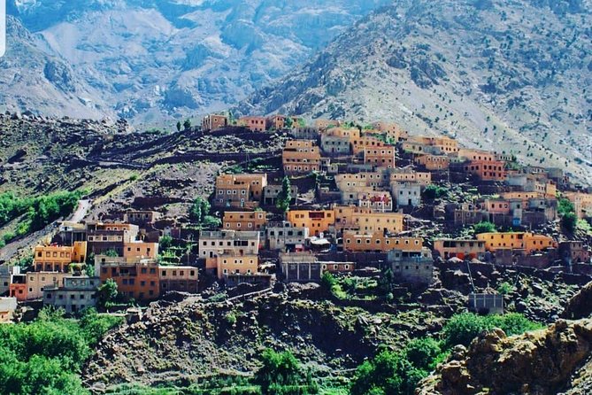 The Atlas Mountains and 5 Valleys Day Trip from Marrakech with Berber Lunch - Ourika Valley: waterfall hike plus argan oil co-op