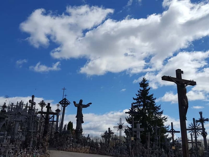 The Hill of Crosses: Full-Day Tour from Vilnius - MŪŠIA (A. Svarinskas) Park: crosses with partisan meaning