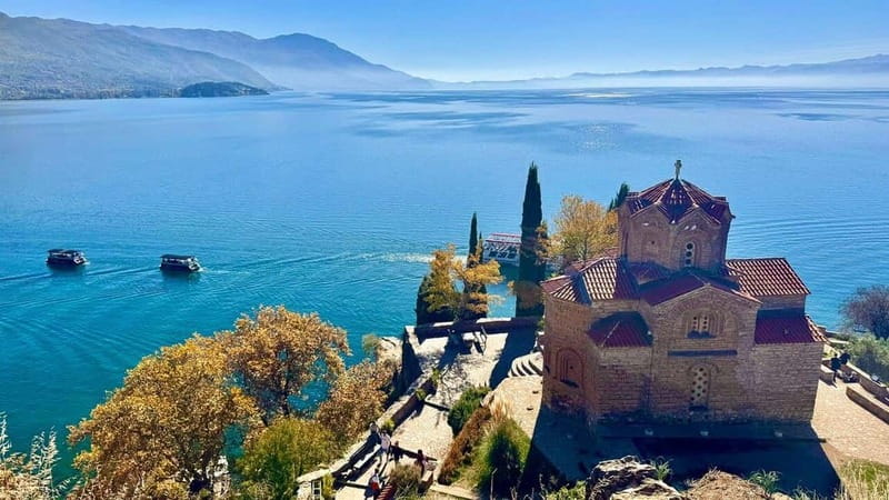 Tirana/Durres : Day Trip to Ohrid , St Naum, North Macedonia - First Stop Lin: Lini and the Feeling of an Ancient Lakeside Edge