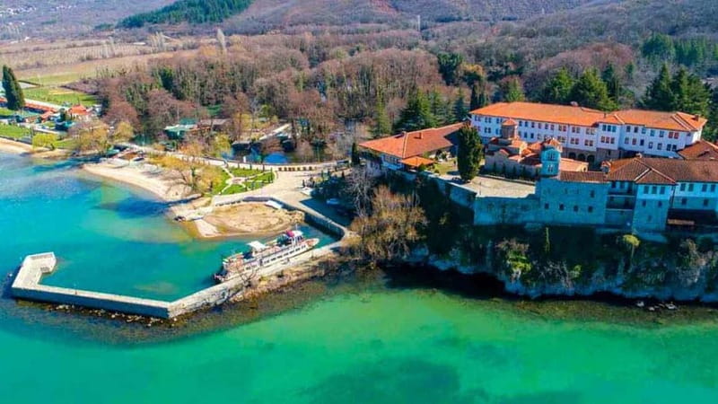 Tirana/Durres : Day Trip to Ohrid , St Naum, North Macedonia - Saint Naum Monastery: Walking Time and Lakeside Calm