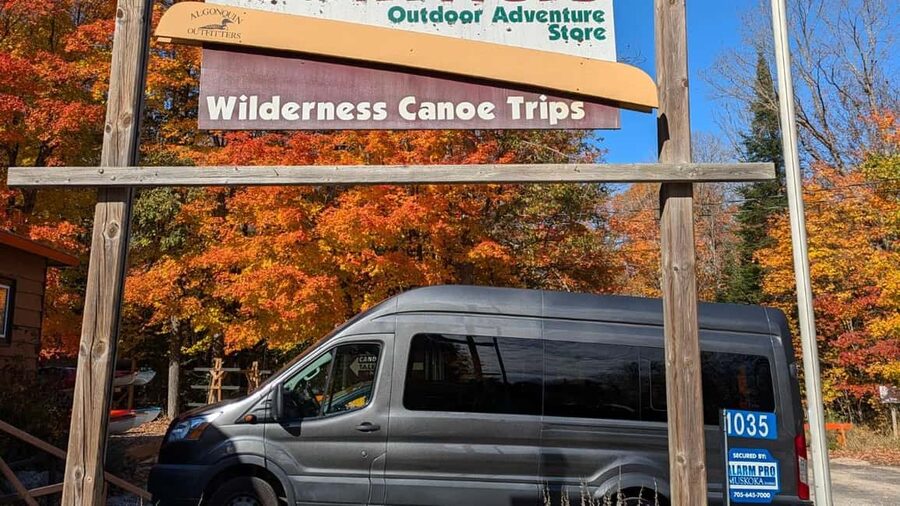 Toronto: Algonquin Park and Ragged Falls Day Trip - Oxtongue River canoeing: where the fun becomes real work
