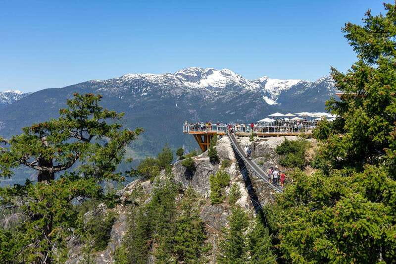Vancouver: Sea To Sky Highway, Gondola, & Whistler Day Trip - Sea-to-Sky Gondola up 850 metres: the view payoff