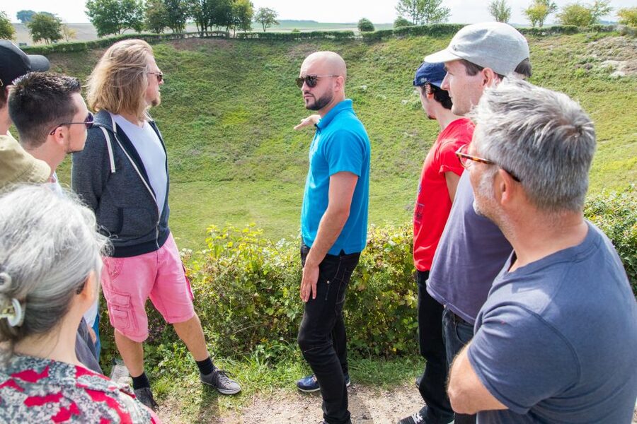 WWI Somme Battlefields Day Trip from Paris - Beaumont-Hamel Newfoundland Memorial: walking where soldiers fought