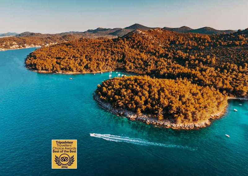 Zadar: Half-day trip boat with drinks and snorkeling - The first water hour on Ugljan: swimming and snorkeling with short transfers