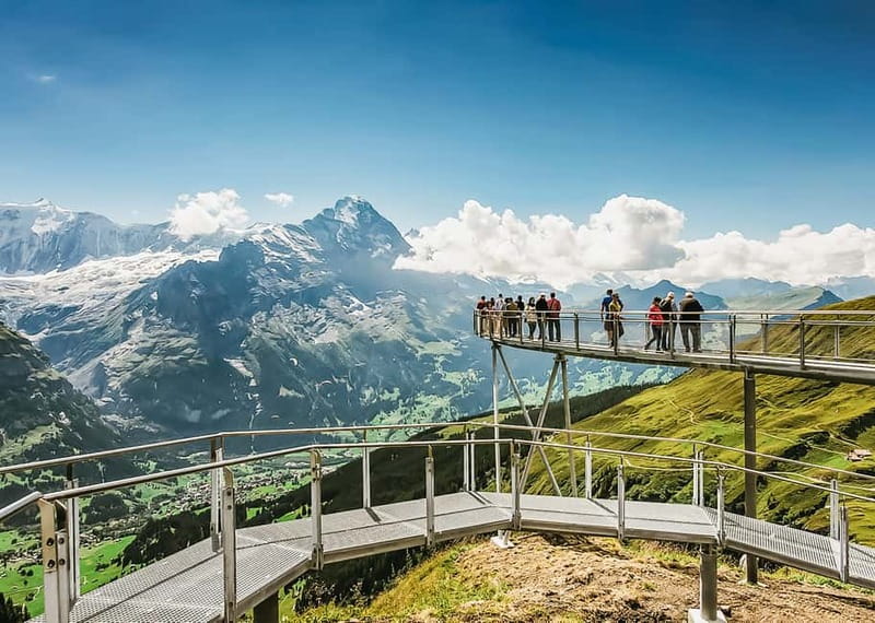 Zurich: Grindelwald, Interlaken & Lauterbrunnen Day Trip - Grindelwald: Glacier Village and the best kind of menu