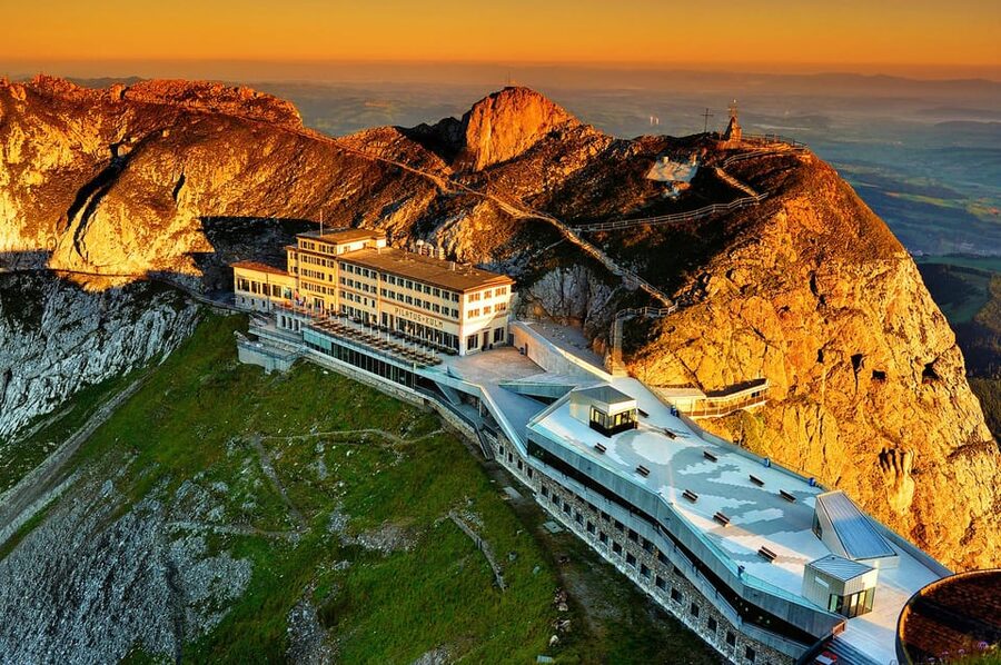 Zurich: Small Group Mount Pilatus Golden Day Trip - Panoramic gondola to Kriens and the climb that sets the mood